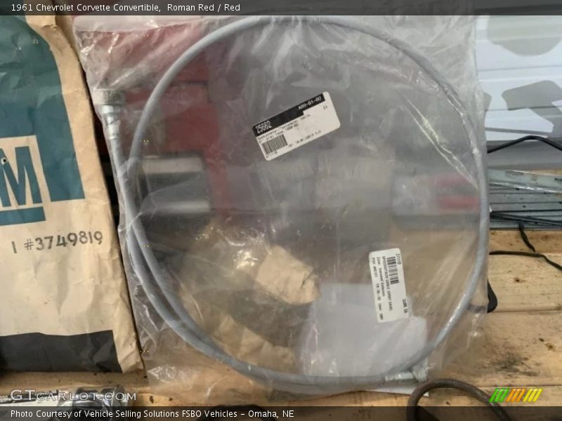 Roman Red / Red 1961 Chevrolet Corvette Convertible
