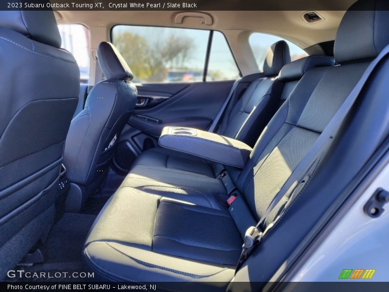 Crystal White Pearl / Slate Black 2023 Subaru Outback Touring XT