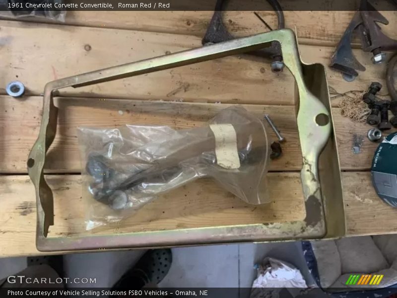 Roman Red / Red 1961 Chevrolet Corvette Convertible