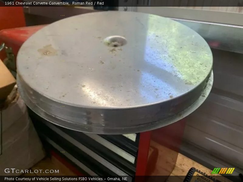 Roman Red / Red 1961 Chevrolet Corvette Convertible