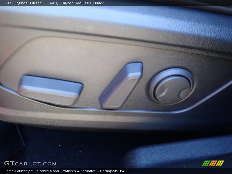 Calypso Red Pearl / Black 2023 Hyundai Tucson SEL AWD