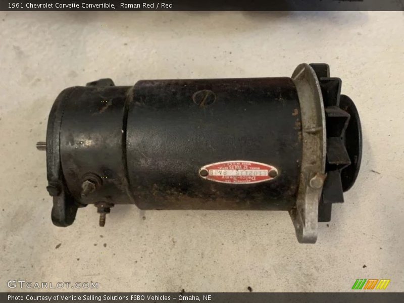 Roman Red / Red 1961 Chevrolet Corvette Convertible