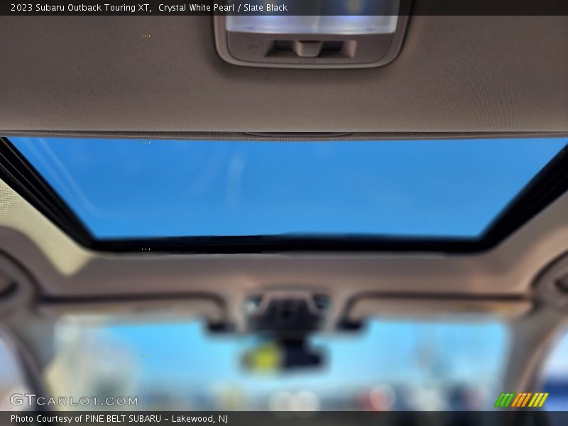 Crystal White Pearl / Slate Black 2023 Subaru Outback Touring XT