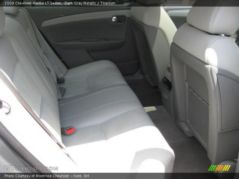 Dark Gray Metallic / Titanium 2009 Chevrolet Malibu LT Sedan