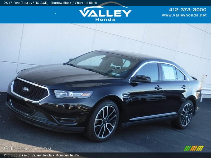 Shadow Black / Charcoal Black 2017 Ford Taurus SHO AWD