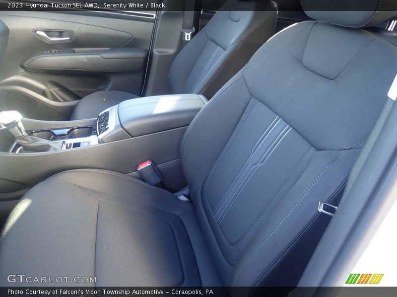 Serenity White / Black 2023 Hyundai Tucson SEL AWD