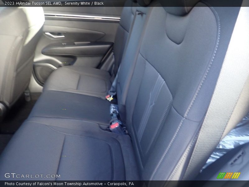 Serenity White / Black 2023 Hyundai Tucson SEL AWD