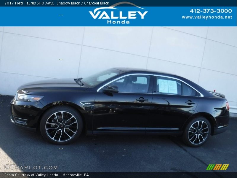 Shadow Black / Charcoal Black 2017 Ford Taurus SHO AWD