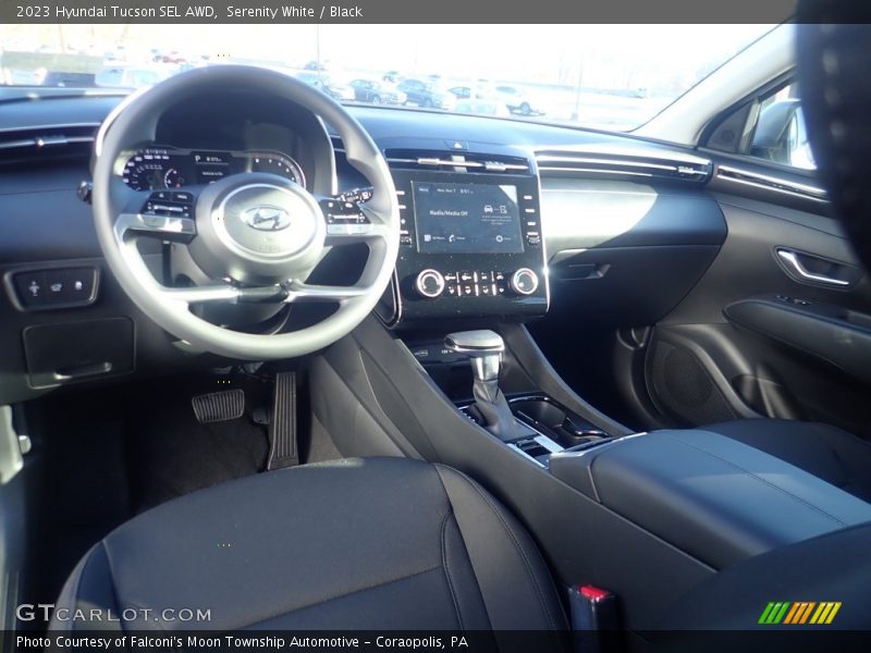 Serenity White / Black 2023 Hyundai Tucson SEL AWD