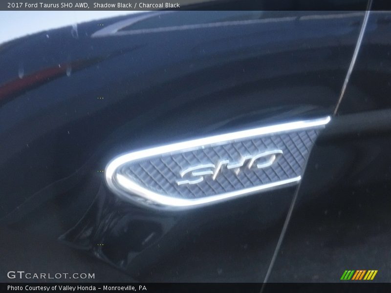 Shadow Black / Charcoal Black 2017 Ford Taurus SHO AWD