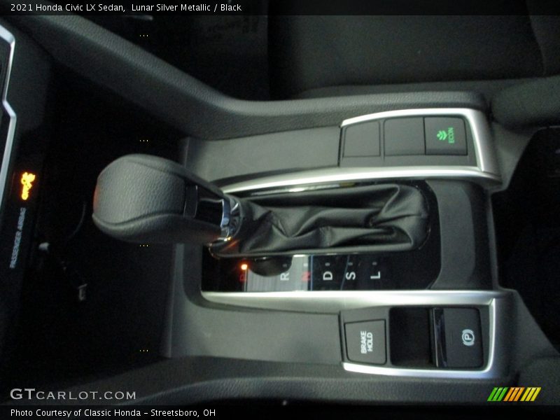 Lunar Silver Metallic / Black 2021 Honda Civic LX Sedan