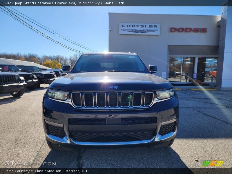 Midnight Sky / Global Black 2023 Jeep Grand Cherokee L Limited 4x4
