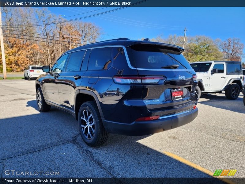 Midnight Sky / Global Black 2023 Jeep Grand Cherokee L Limited 4x4