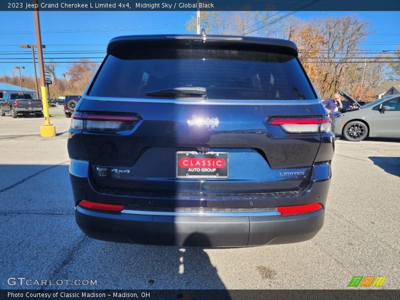 Midnight Sky / Global Black 2023 Jeep Grand Cherokee L Limited 4x4