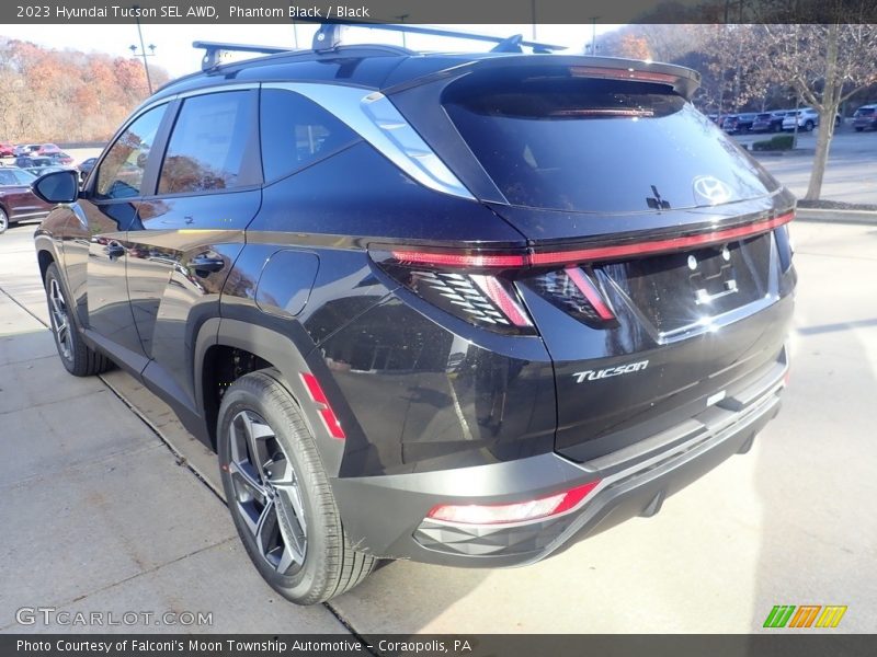 Phantom Black / Black 2023 Hyundai Tucson SEL AWD