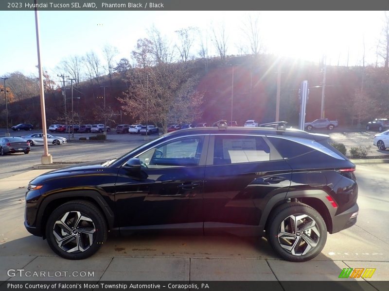 Phantom Black / Black 2023 Hyundai Tucson SEL AWD