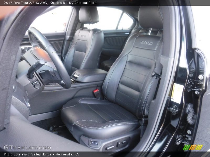 Front Seat of 2017 Taurus SHO AWD