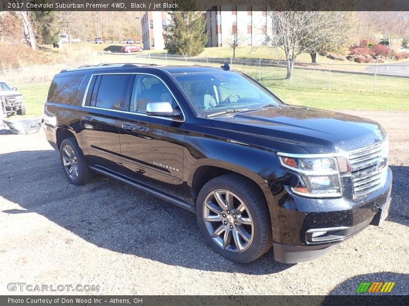 Black / Jet Black 2017 Chevrolet Suburban Premier 4WD