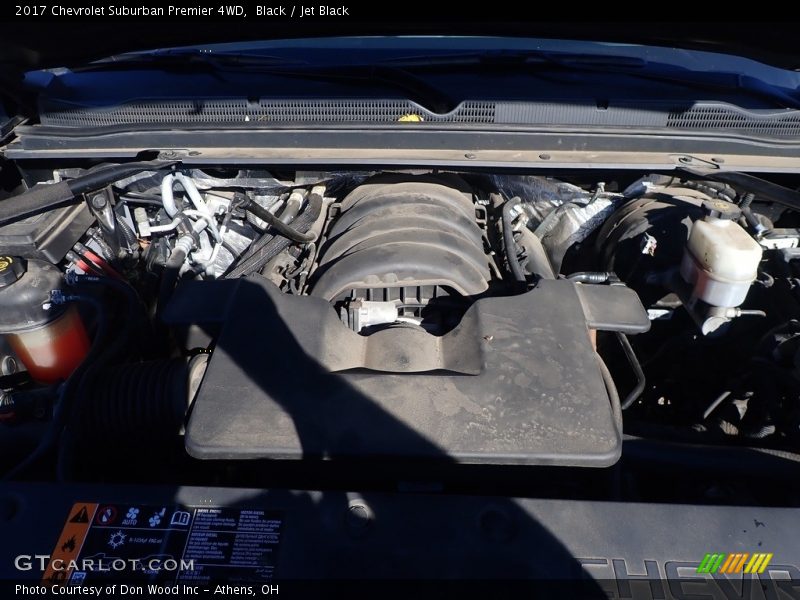 Black / Jet Black 2017 Chevrolet Suburban Premier 4WD