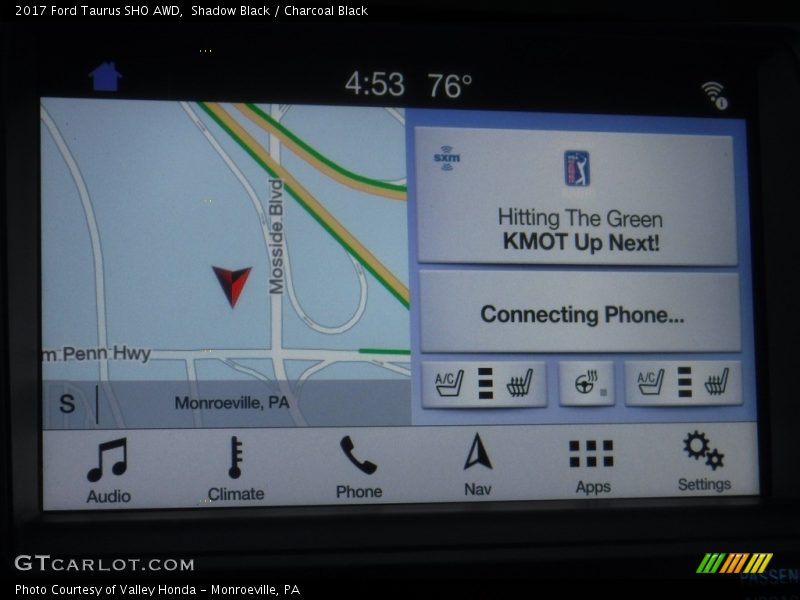 Shadow Black / Charcoal Black 2017 Ford Taurus SHO AWD