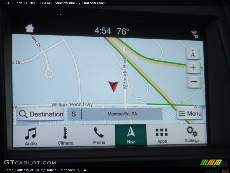 Shadow Black / Charcoal Black 2017 Ford Taurus SHO AWD