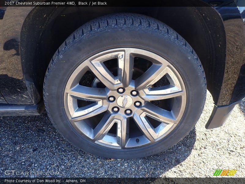 Black / Jet Black 2017 Chevrolet Suburban Premier 4WD