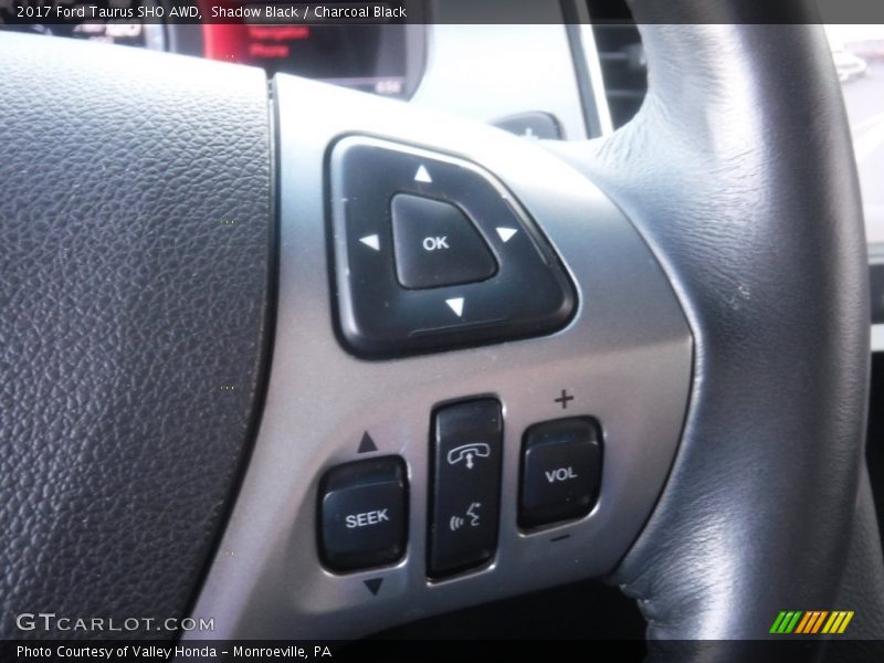Shadow Black / Charcoal Black 2017 Ford Taurus SHO AWD