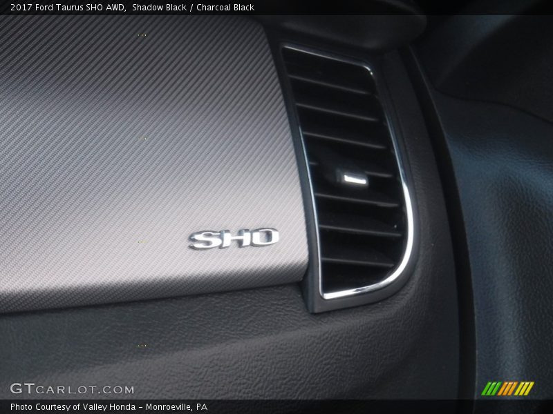 Shadow Black / Charcoal Black 2017 Ford Taurus SHO AWD