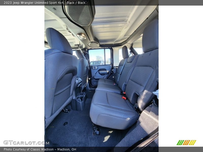 Black / Black 2023 Jeep Wrangler Unlimited Sport 4x4