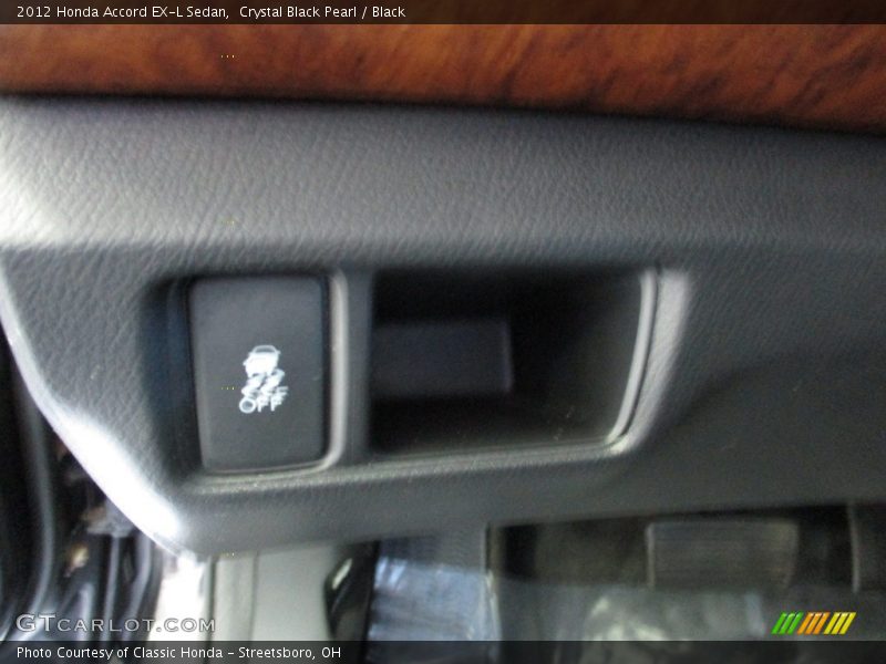 Crystal Black Pearl / Black 2012 Honda Accord EX-L Sedan