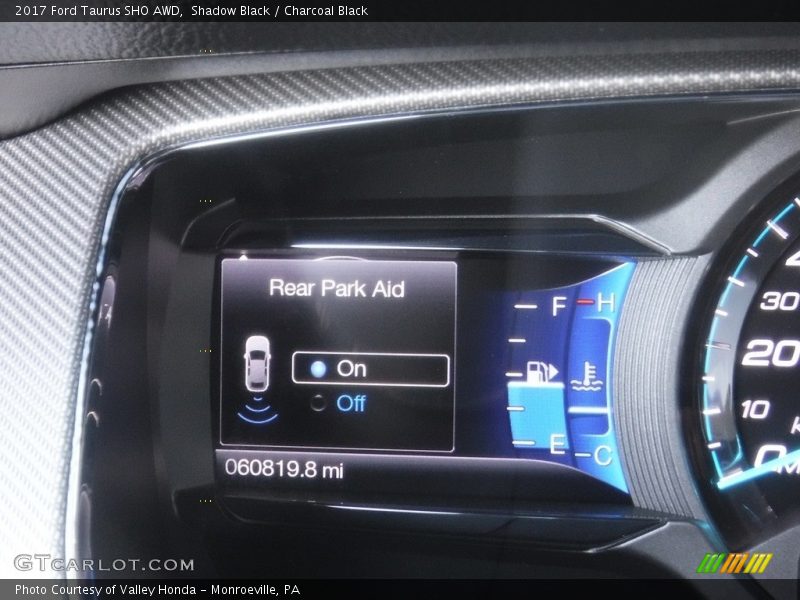 Shadow Black / Charcoal Black 2017 Ford Taurus SHO AWD