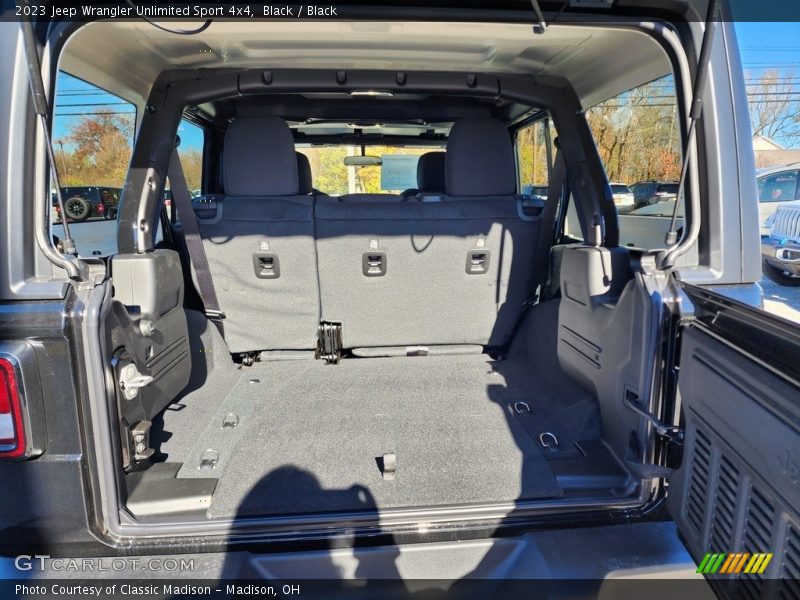 Black / Black 2023 Jeep Wrangler Unlimited Sport 4x4