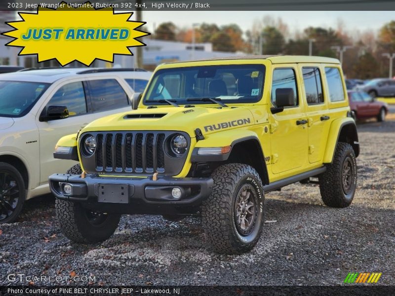 High Velocity / Black 2023 Jeep Wrangler Unlimited Rubicon 392 4x4