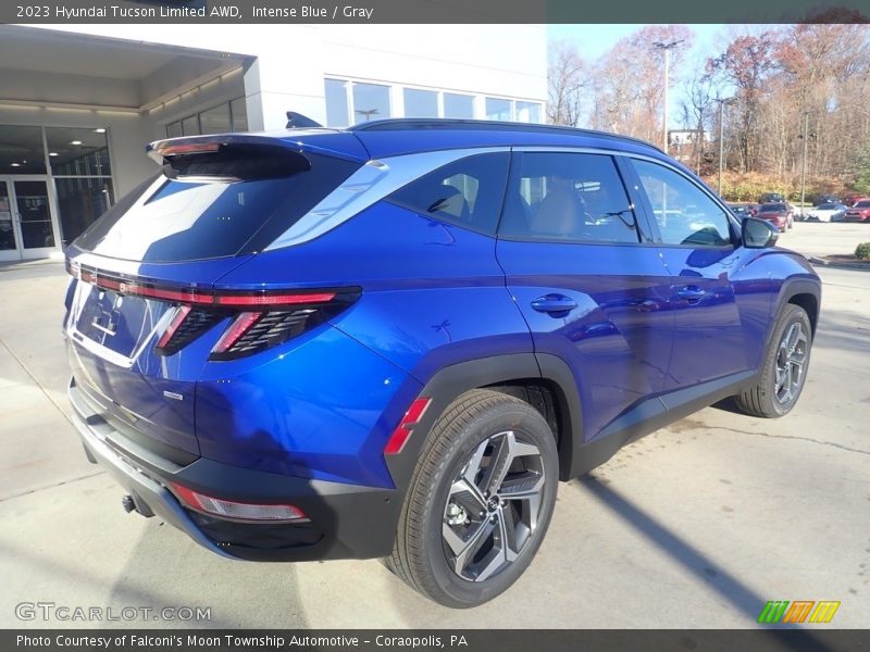 Intense Blue / Gray 2023 Hyundai Tucson Limited AWD