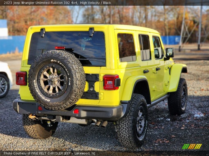 High Velocity / Black 2023 Jeep Wrangler Unlimited Rubicon 392 4x4