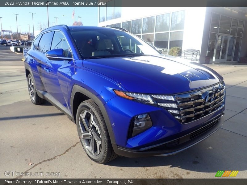 Front 3/4 View of 2023 Tucson Limited AWD