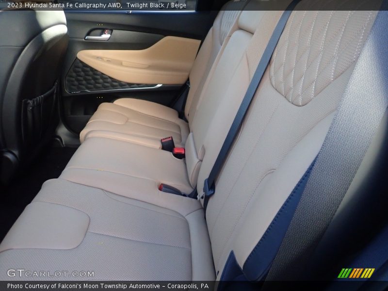 Twilight Black / Beige 2023 Hyundai Santa Fe Calligraphy AWD