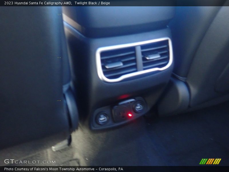 Twilight Black / Beige 2023 Hyundai Santa Fe Calligraphy AWD