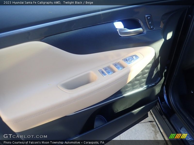 Twilight Black / Beige 2023 Hyundai Santa Fe Calligraphy AWD