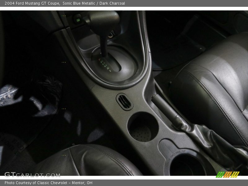 Sonic Blue Metallic / Dark Charcoal 2004 Ford Mustang GT Coupe