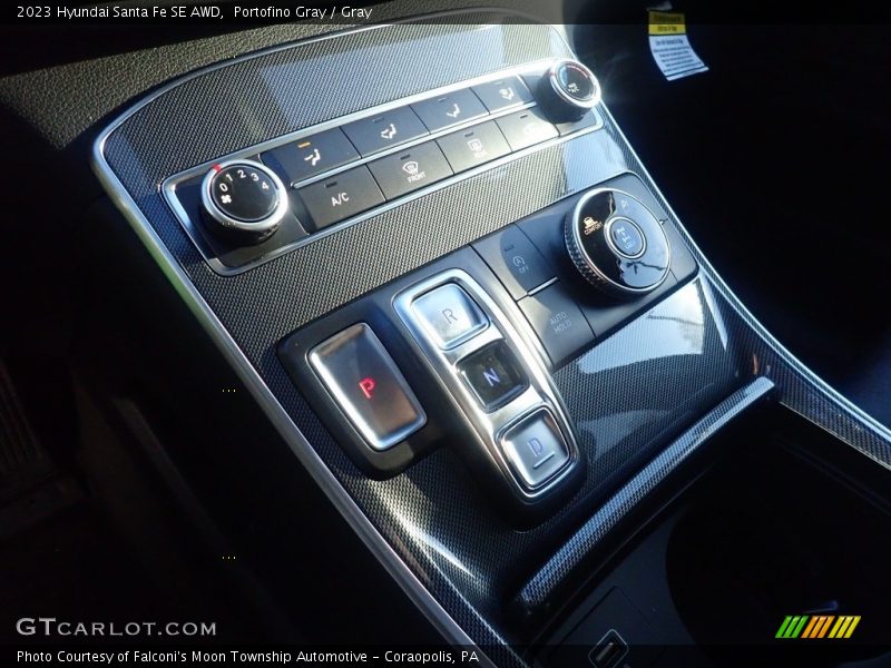 Portofino Gray / Gray 2023 Hyundai Santa Fe SE AWD