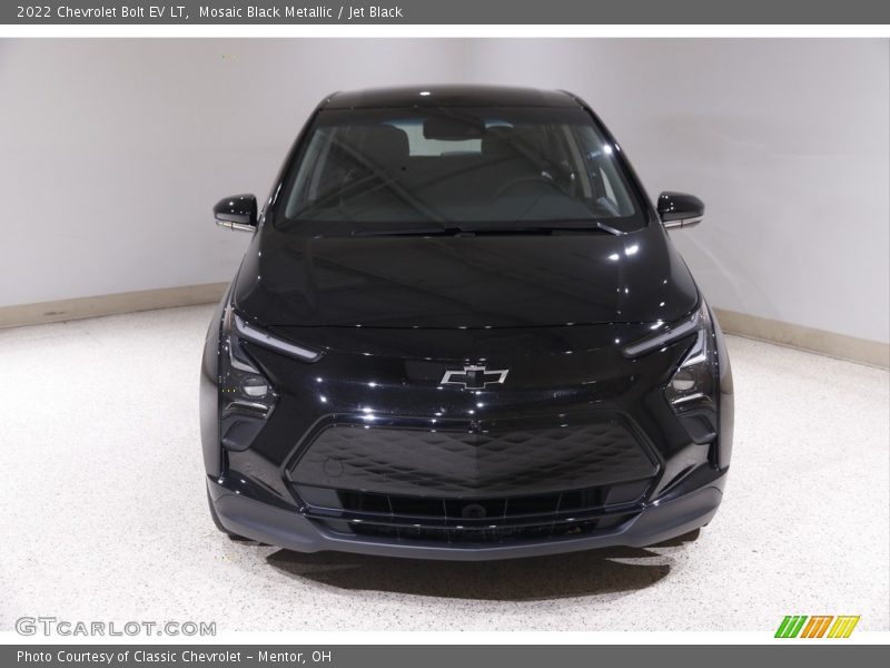 Mosaic Black Metallic / Jet Black 2022 Chevrolet Bolt EV LT