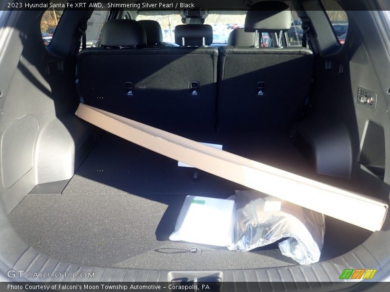 Shimmering Silver Pearl / Black 2023 Hyundai Santa Fe XRT AWD