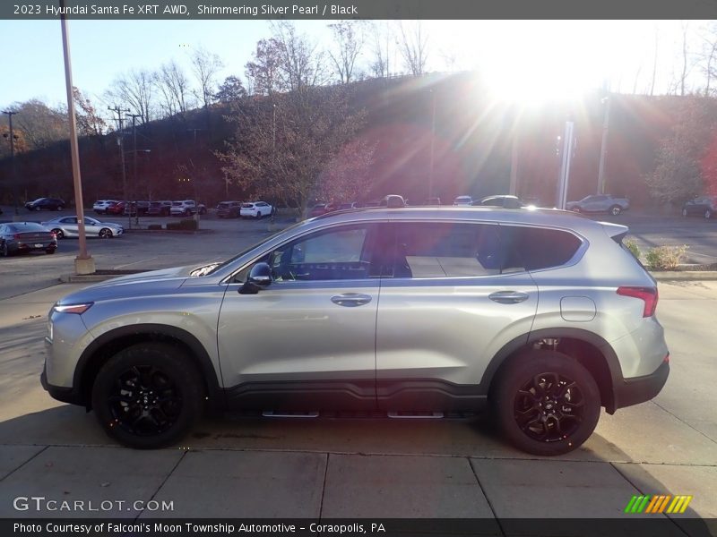  2023 Santa Fe XRT AWD Shimmering Silver Pearl
