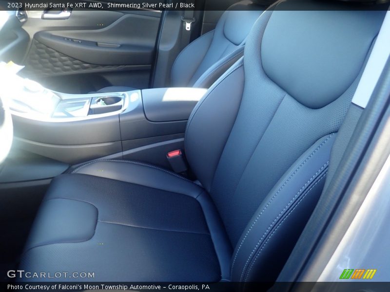 Shimmering Silver Pearl / Black 2023 Hyundai Santa Fe XRT AWD