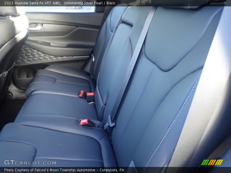 Shimmering Silver Pearl / Black 2023 Hyundai Santa Fe XRT AWD