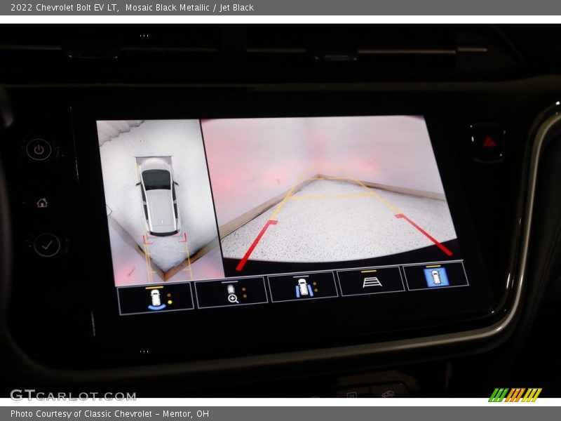 Mosaic Black Metallic / Jet Black 2022 Chevrolet Bolt EV LT