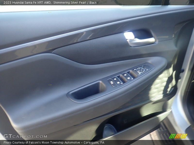 Shimmering Silver Pearl / Black 2023 Hyundai Santa Fe XRT AWD