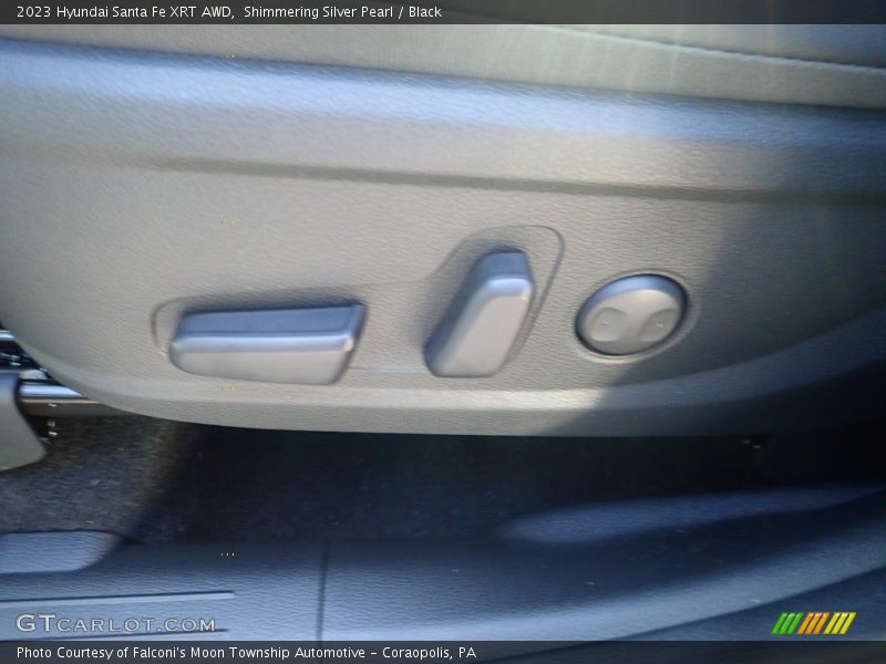 Shimmering Silver Pearl / Black 2023 Hyundai Santa Fe XRT AWD