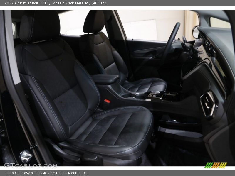 Mosaic Black Metallic / Jet Black 2022 Chevrolet Bolt EV LT